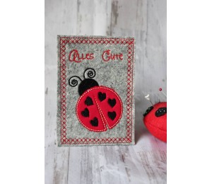 ITH - Postkarte Marienkäfer